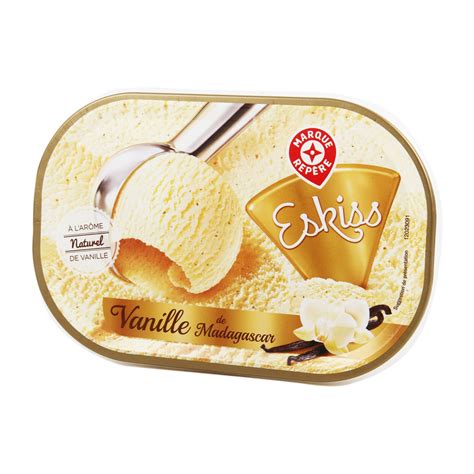 GLACE VANILLE BAC ESKISS 500G Drive Z Eclerc