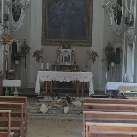 Terremoto Marche Decine Di Chiese Danneggiate E Chiuse