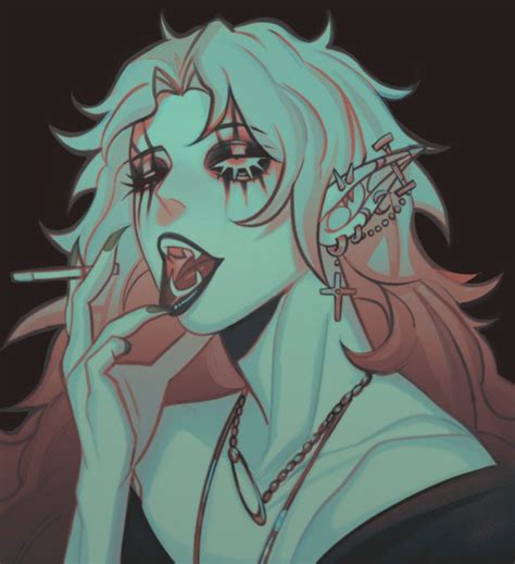 Pretty Art Cute Art Vampire Drawings Hot Vampires Art Manga Vampire Art Arte Sketchbook