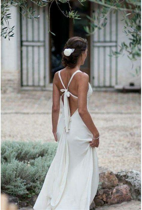 Pingl Par Nin Tt Sur Wedding Dress Robe De Mari E Dos Nu Robe De