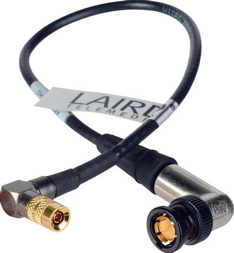 Laird RD1 DINABRA 1 3G SDI Right Angle DIN 1 0 2 3 To Right Angle BNC