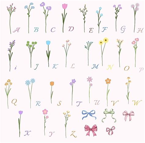 Pin By Camille On Enregistrements Rapides In 2024 Flower Alphabet