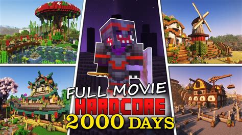 I Survived 2000 Days In Minecraft Hardcore FULL MOVIE YouTube