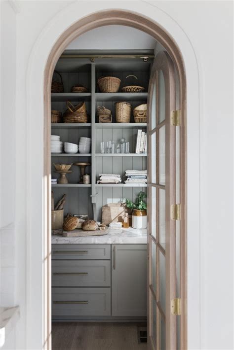 Pantry White Oak Arched Door White Oak Arched Door Pantry Door Pantry