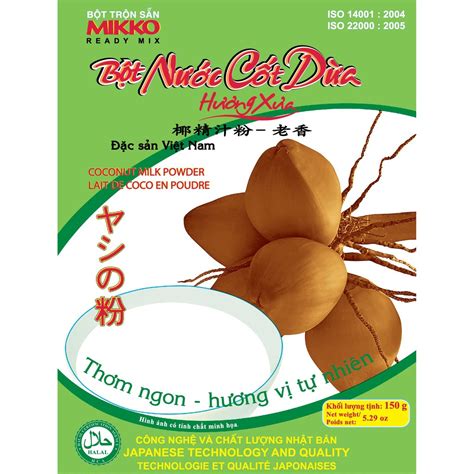 Bột Nước Cốt Dừa 150gr Mikko HƯƠng XƯa Shopee Việt Nam