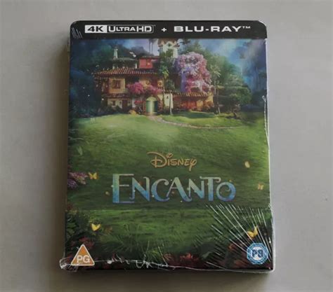 ENCANTO UK Zavvi 4K Ultra Hd Blu Ray Steelbook New Sealed