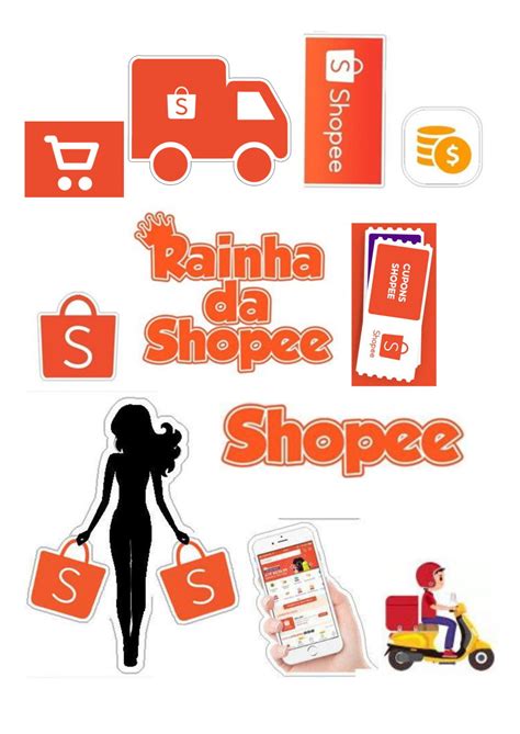 Kit Festa Rainha Da Shopee Personalizado Para Imprimir Elo