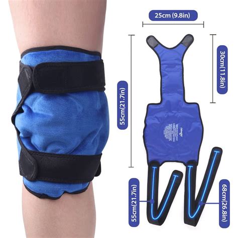 Newgo Reusable Gel Knee Ice Pack For Surgery Recovery Cold