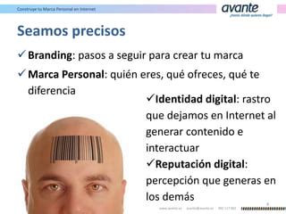 Construye Tu Marca Personal En Internet Ppt Descarga Gratuita