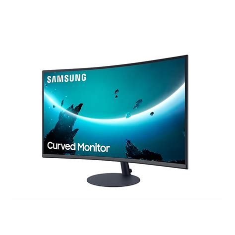 Samsung 27" Curved Monitor (LC27T550FDMXZN) FHD Monitor, Flicker Free ...