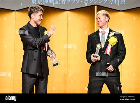 L R Naoya Inoue Tenshin Nasukawa Japan S Boxer Of The Year Award