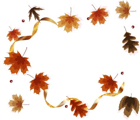 Autumn Frame Png