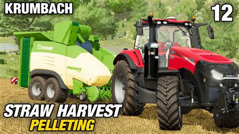 PELLETING AND PALLETISING Krumbach Farming Simulator 22 Episode