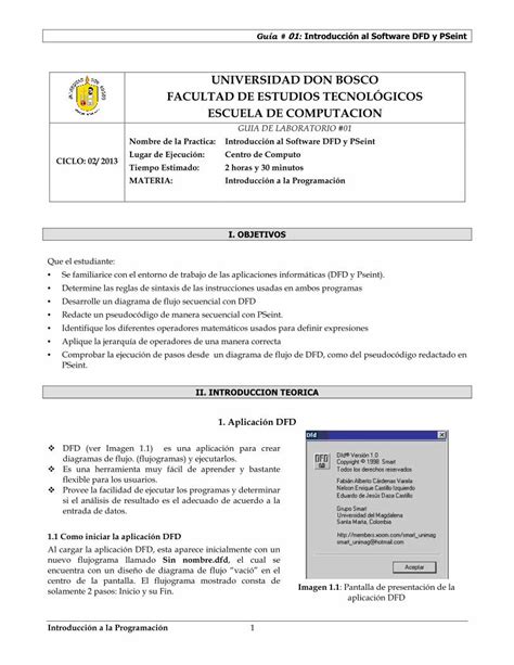 Pdf Universidad Don Bosco Facultad De Estudios Gu A