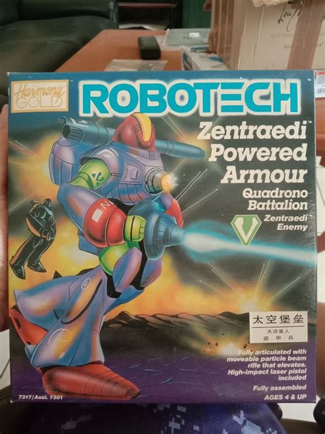 Harmony Gold Robotech Zentraedi Powered Armour Quadrono Battalion