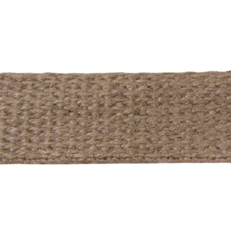 100 Hemp Webbing 2 Width Natural Color And Organic Cotton Plus
