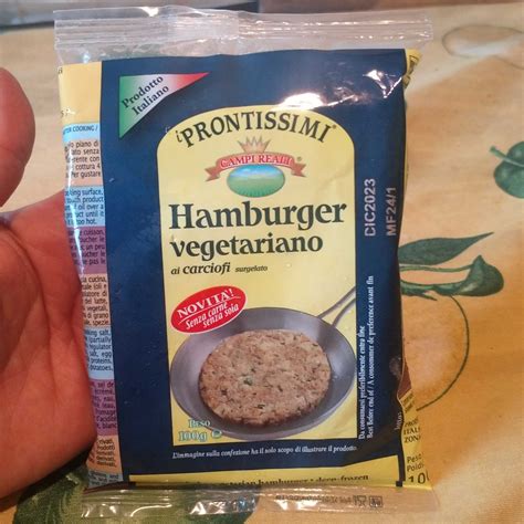 Campi Reali I Prontissimi Hamburger Vegetariano Ai Carciofi Reviews