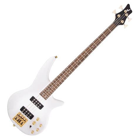 Jackson Js3 Spectra Bass Snow White Gold At Gear4music