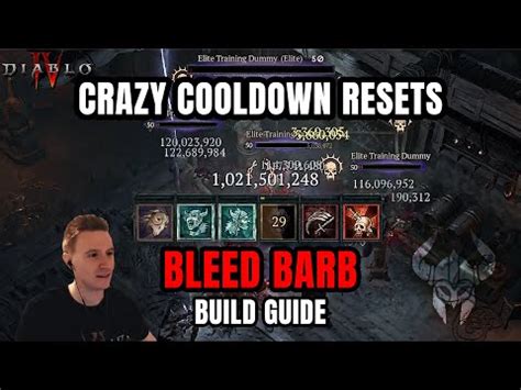 Rob Crazy Cooldown Resets Bleed Rupture Barb Build Guide Season