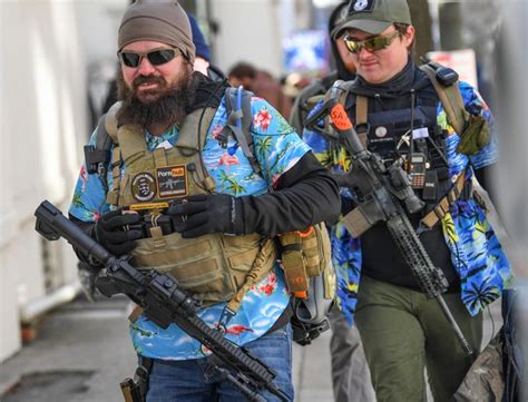 Virginia Gun Rally Draws Thousands Many Heavily Armed To Richmond