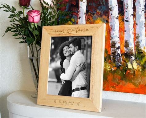 Personalized Engraved Frame Custom Photo Frame Frame For A Etsy Canada