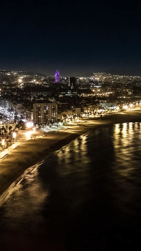 Barcelona at Night Wallpapers - 4k, HD Barcelona at Night Backgrounds ...