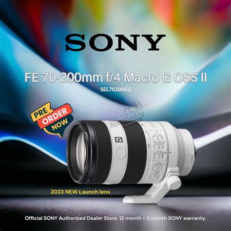 Sony Fe 70 200mm F4 Marco G Oss Ii Sel70200g2 70 200mm F4 G2