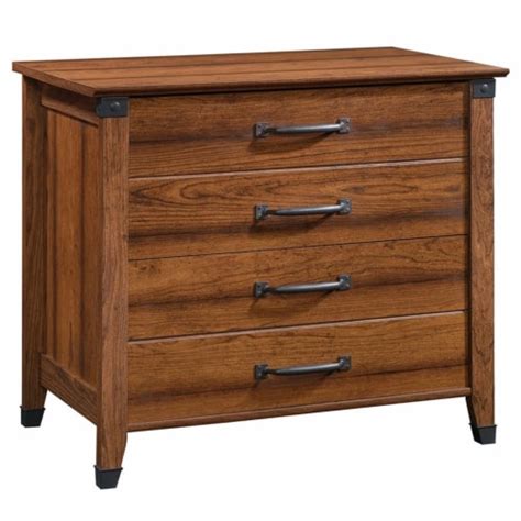 Carson Forge Drawer Lateral File Cabinet In Washington Cherry