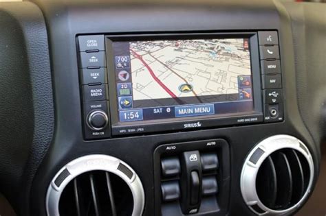 2011 2018 Jeep Wrangler Jk Gps Navigation Rhr 730n Radio Jeep