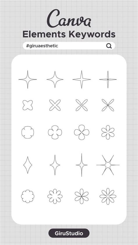 An Image Of The Symbols For Different Kinds Of Items On A Sheet Of