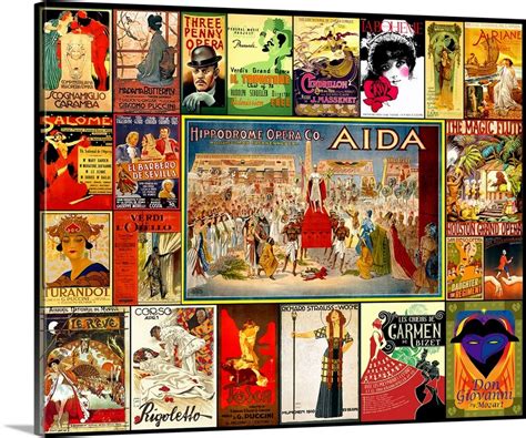 Vintage Opera Posters Wall Art Canvas Prints Framed Prints Wall