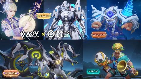 AOV New Skin Arduin Sephera Toro Maloch Ormarr AOV X HoK Arena