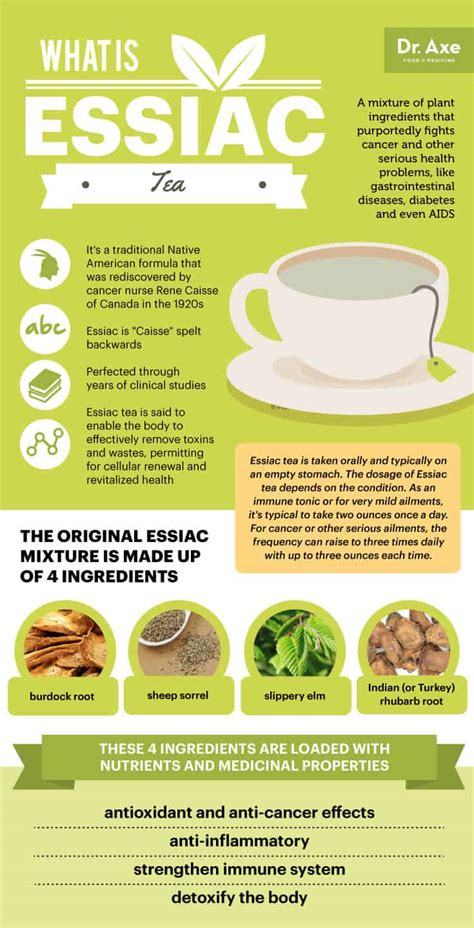 Essiac Tea Fights Cancer Inflammation Dr Axe