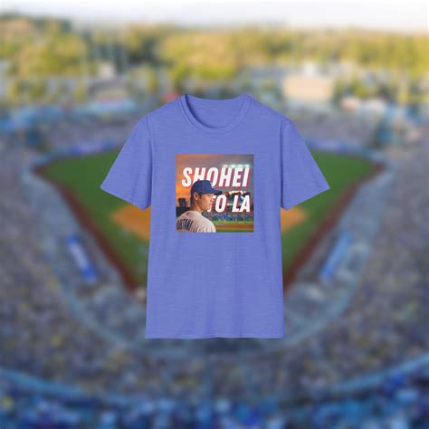 Shohei Ohtani Los Angeles Dodgers Shirt Ohtani Shirt La Etsy