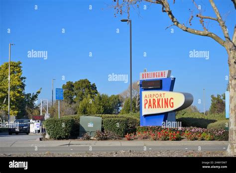 The Burlingame Airport Parking, Burlingame CA Stock Photo - Alamy