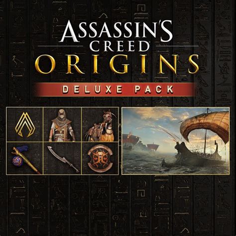 Assassins Creed Origins Deluxe Pack For Playstation 4 2017 Mobygames