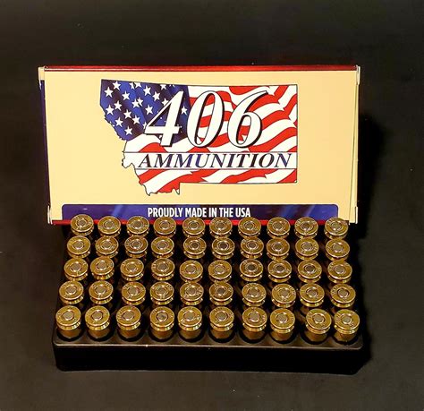 9mm 115gr Rn 406 Ammo Detroit Ammunition Co