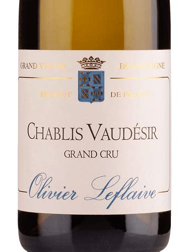 Olivier Leflaive Chablis Vaud Sir Grand Cru Vivino Us