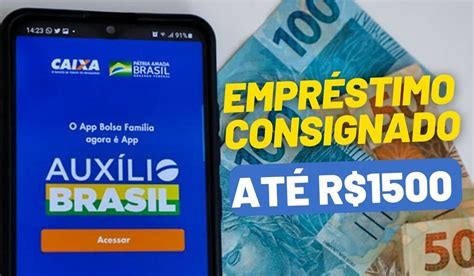 Empr Stimo Consignado Do Aux Lio Brasil De At R No Lugar Ideal