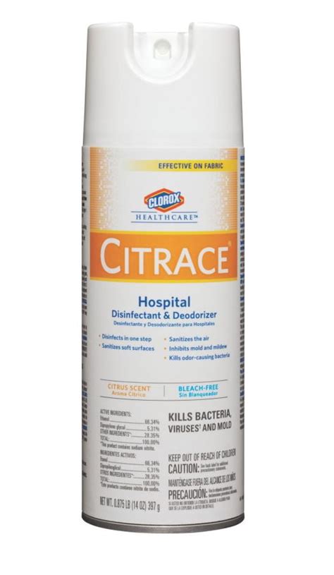 Citrace Aerosol Germicidal Disinfectants 1 Count 14 000 Oz