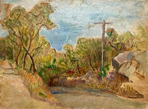 Simka Simkhovitch - Simka Simkhovitch WPA Artist Oil Painting Gouache ...