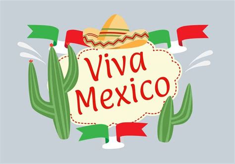 Baixar viva méxico ilustração vector gratuitamente Mexico wallpaper