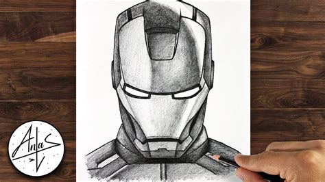 How To Draw Iron Man From Avengers Infinity War Avengers Infinity