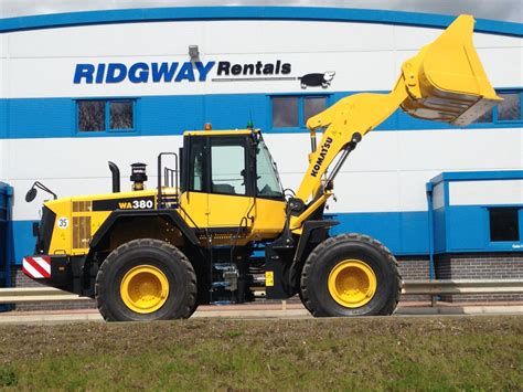 Komatsu Wa380 18 Ton Wheeled Loading Shovel Nationwide Hire