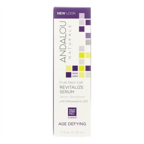 Andalou Naturals Age Defying Revitalize Serum Fruit Stem Cell 1 1 Fl