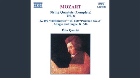 String Quartet No 20 In D Major K 499 Hoffmeister IV Allegro