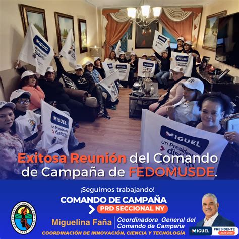 Exitosa Reunión del Comando de Campaña de FEDOMUSDE Comando de