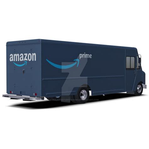 Amazon Delivery Step Van 3D Model by RolandStudioDesign on DeviantArt