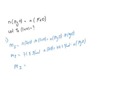 SOLVED CONFIDENTIAL 12 Marks C4 FeO Determine The Phases Present The