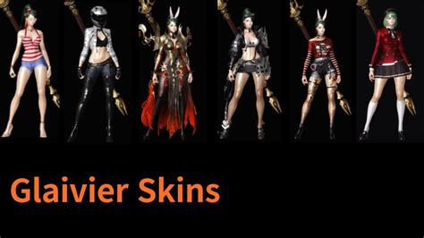 Lost Ark Glaivier Lance Master Skins Youtube